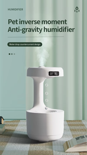 Smart Mist Diffuser w/ Timer & Anti-Gravity Water Drop | 800ml - Picture 5 of 14