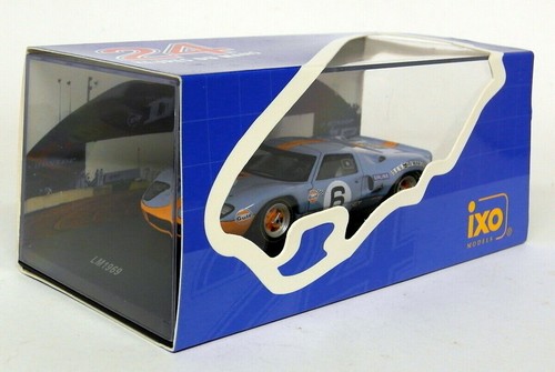 Ixo 1/43 - Ford GT40 Gulf #6 Winner Le Mans 1969 Diecast Model Car - Picture 2 of 7