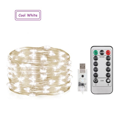 USB Plug in LED Fairy Lights Waterproof 8Mode Remote Bedroom Party Decoration AU - Picture 15 of 17