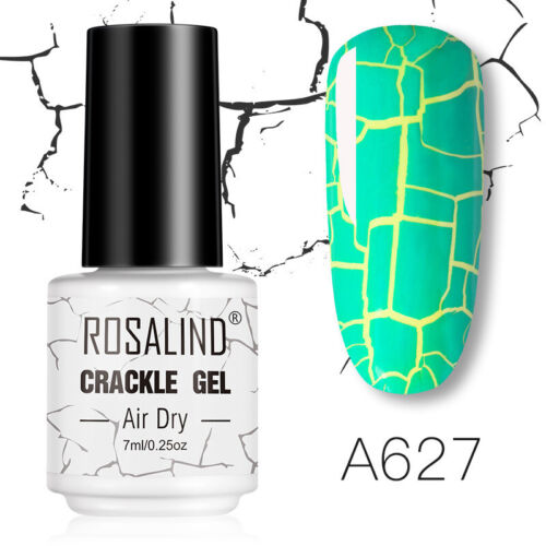 Nagellack Crackle Gel UV Nagel Luft Trocken Basis Top Mantel : - Bild 19 von 26