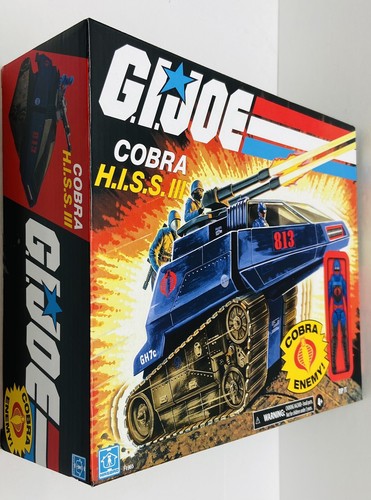 G.I. JOE Retro Cobra HISS III High Speed Sentry with Driver RIP IT Hasbro 2021 - Picture 4 of 6