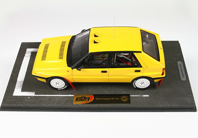 BBR 1989 LANCIA DELTA HF INTEGRALE 16V YELLOW 1/18 Scale LE