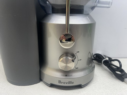 Breville - Juice Fountain® Cold Electric Juicer BJE430SIL - Silver - - Picture 2 of 18