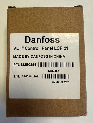Danfoss VLT Control Panel LCP 21  Bedienfeld / 132B0254 / Neu in OVP - Bild 7 von 7