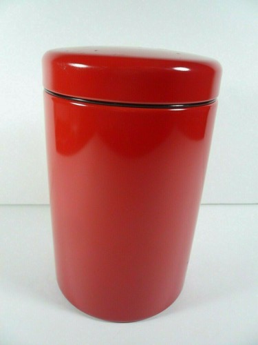 Rot Brabantia Kanister mit Ausgießer - 6 Tassen - 7" hoch - Bild 6 von 7