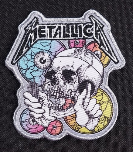 METALLICA Shortest Straw ~ Licensed Iron On Heavy Metal Band Battle Jacket PATCH - Picture 4 of 6