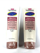 2-Cetaphil Healthy Radiance Gentle PHA Exfoliating Cleanser 4.2oz/124ml *Sealed*