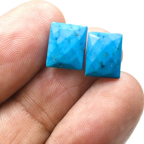 Howlite Blue Turquoise Gemstone Mix Shape Briolette Loose Beads All Shape & Size - Picture 9 of 16