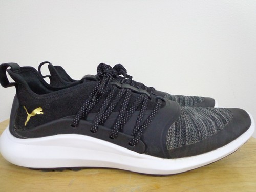 PUMA IGNITE Athletic Men's Shoes Black-White Color Size 11 - Picture 6 of 24