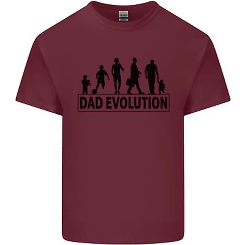 Dad Evolution Vatertag Herren Baumwolle T-Shirt Tee Oberteil - Bild 7 von 26