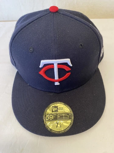 Mens New Era MLB Authentic On-Field 59Fifty 7 1/8 Minnesota Twins with tags bp