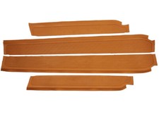 Einstiegs Gummimatten Dattel Schwellerbeläge für Mercedes W110-W111