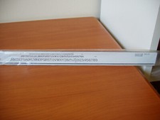 Pacific Arc ECL-B Lettering Template Ruler in Original Plastic Sleeve Vintage