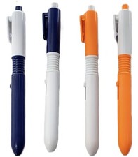 spritzender Kugelschreiber 15.5cm Spritzpistole Scherzartikel Wasser Spritze JGA