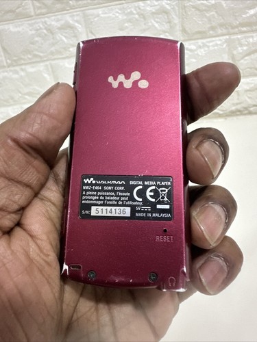 Sony Walkman NWZ-E464 digitaler Mediaplayer – rot - Bild 8 von 20