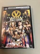 WWE Vengeance 2007 Night Of Champions: BLOCKBUSTER Dvd 2-Disc Exclusive -