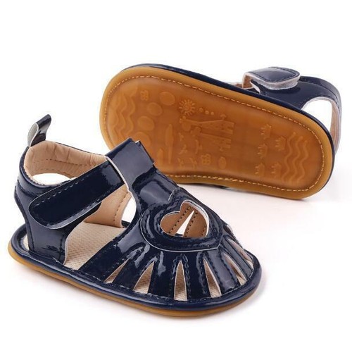 Sandali antiscivolo bambina neonato scarpe punta stretta 3-11 mesi nuovi - Foto 8 di 20