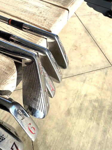 Vintage Ben Hogan 70’s Forged Legends 4 Apex Blade Irons 2-9 set w/ Steel Shafts - Picture 8 of 13