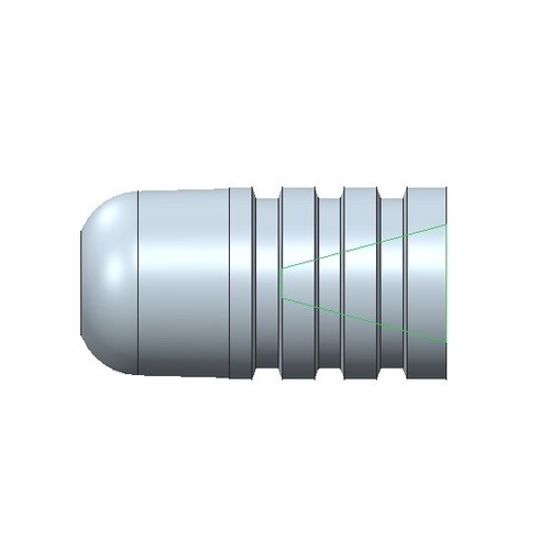 MP Bullet Mold - 41 Long Colt - 200 Grain - Hollow Base - 2 Cavity Brass - Picture 2 of 10
