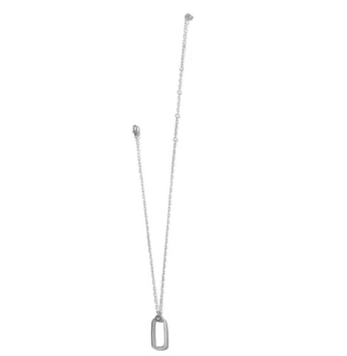 NWT Brighton Twinkle Tetra Silver Crystal Pendant Necklace $58 - Picture 2 of 5