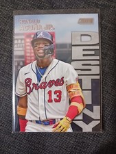 2022 Topps Stadium Club Ronald Acuna Jr 2B Dynasty and Destiny Atlanta Braves
