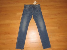 NWT Men's Diesel BUSTER Regular Slim Tapered Jeans Retail 208.00 