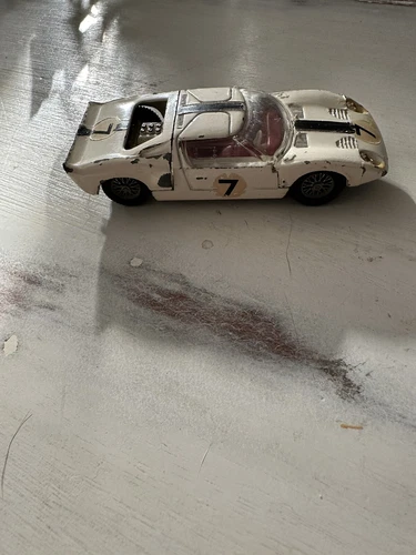 Dinky Toys Meccano Ltd. Ford GT Made in England Vintage Used Die-Cast Toy Car