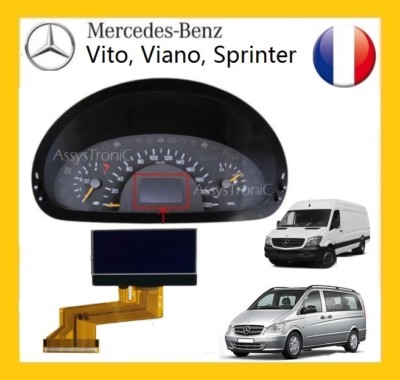ECRAN OBD COMPTEUR LCD de MERCEDES VITO VIANO à partir de 2004 B3