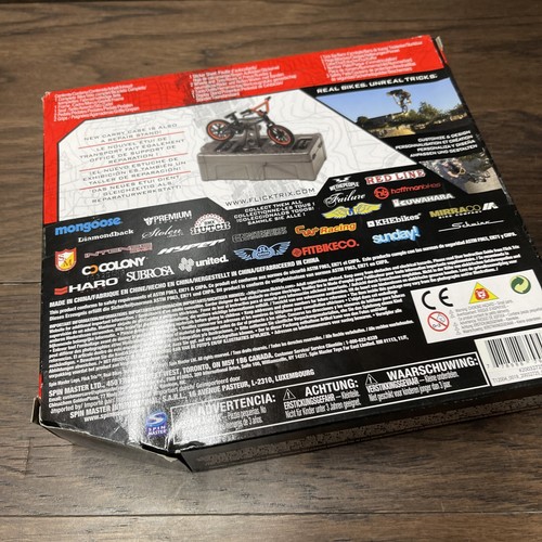 FLICK TRIX FT BIKE SHOP MONGOOSE ROT SCHWARZ WEISS METALL MODELL FAHRRAD BRANDNEU - Bild 10 von 12