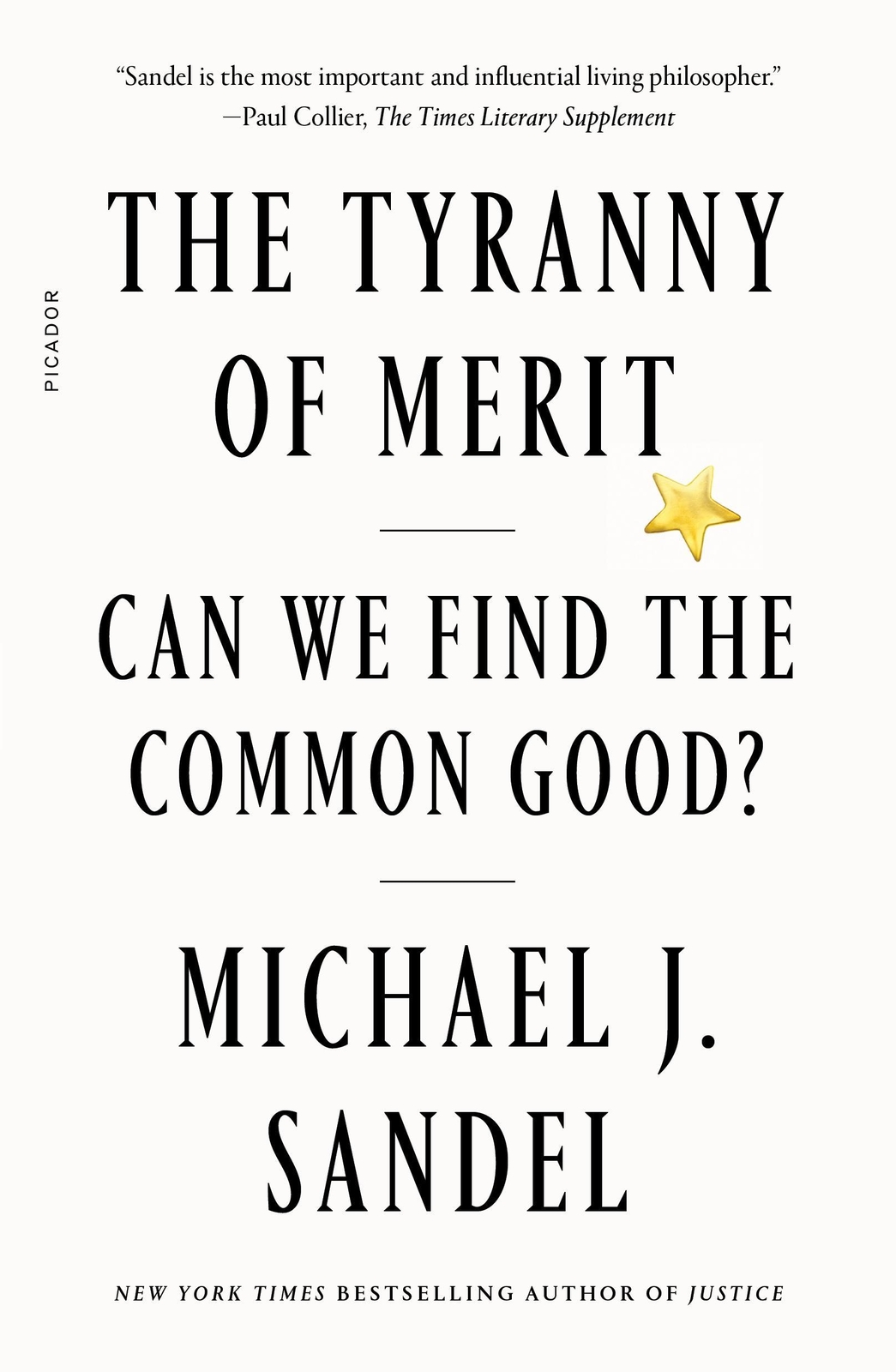 Thumbnail - The Tyranny Of Merit Michael J. Sandel