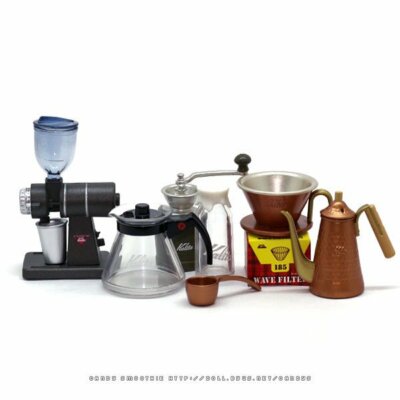 Kalita Figure Collection Coffee equipment Miniature # 4 KWF-185 50P /&500 server