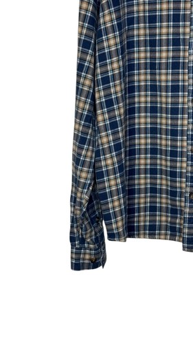 Patagonia Men's Shirt Flannel Plaid Organic Cotton Long Sleeve Button-Up Large - Picture 3 of 10