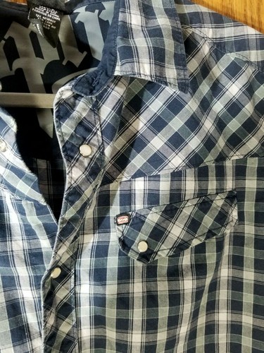 Camisa de manga corta a cuadros marca Split para hombre con logotipo grande playa verano patín - Imagen 2 de 5