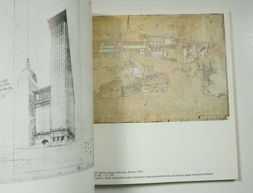Frank Lloyd Wright: Three Quarters of a Century of Drawings 1981 Architecture - Picture 5 of 5