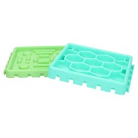 Pawise Hunde Fressnapf Slow Feeding Set 14X14 Cm Anti-Schlingnapf Gesundheit