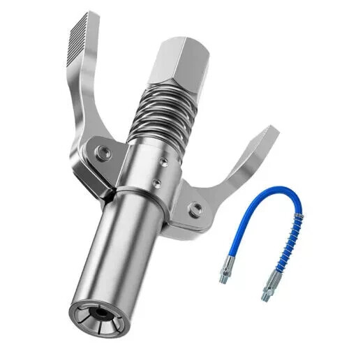 Grease Tool Coupler Heavy-Duty Quick Lock Double Handle Leak-Free Grease Gun-AU - Picture 15 of 26