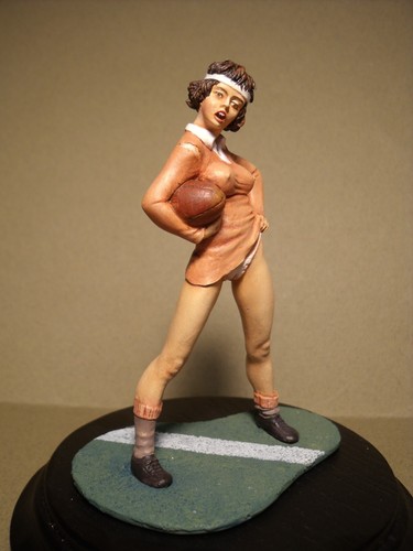 1/18 FIGURE GIRL ERIKA VROOM UNPAINTED FOR SOLIDO OTTOMOBILE SPARK 1/18 - Picture 8 of 10