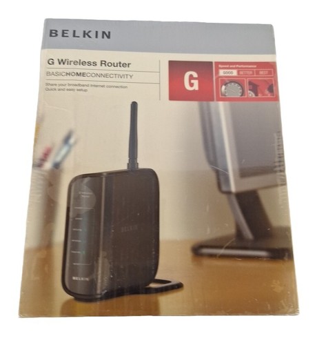 Belkin F5D7234-4 54 Mbps 4-Port Wireless G Router - Brand New! - Picture 5 of 5
