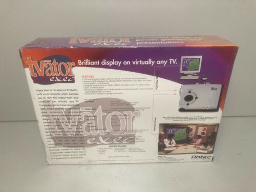 Nuevo Sellado Vintage Antec tvator exec - Juega Juegos de PC en tu TV - Imagen 3 de 4