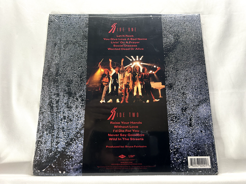 Bon Jovi Slippery When Wet B002196801 Brand New Sealed Mercury Mint M M M - Picture 6 of 12