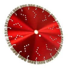 16" x 0.138" Laser Welded Arrow Tubor Seg Diamond Blade Wet Dry Fast Cutting 