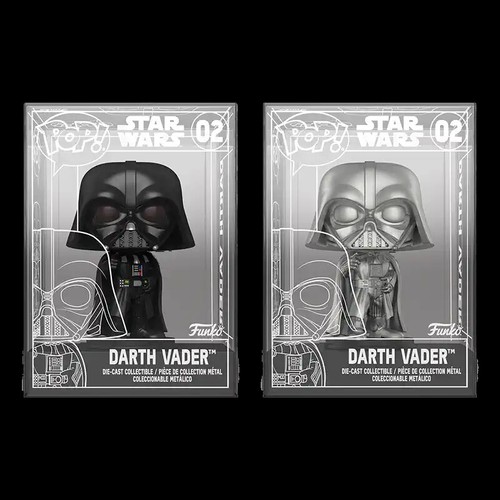 FUNKO Darth Vader Star Wars Die-cast Metal Single Blind Box Figure H12CM Model