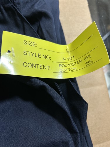 Natural Uniforms Navy Blue Scrub Set Size Large Top Pant New Without Tag - Picture 11 of 14