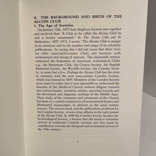 The Alcuin Club and its Publications 1897-1987: An Annotated Bibliography (1986) - Imagen 10 de 14