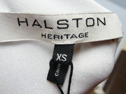 Vestido Halston Heritage Gris Paraíso Talla XS - Imagen 14 de 21
