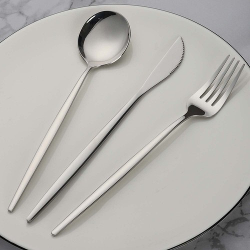 20 Pc Stainless Steel Silverware Set Service for 4 Kitchen & Restaurant Use - Picture 5 of 7