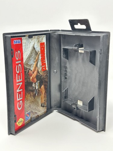 Cliffhanger (Sega Genesis, 1993) Case And Manual Only - Picture 3 of 3