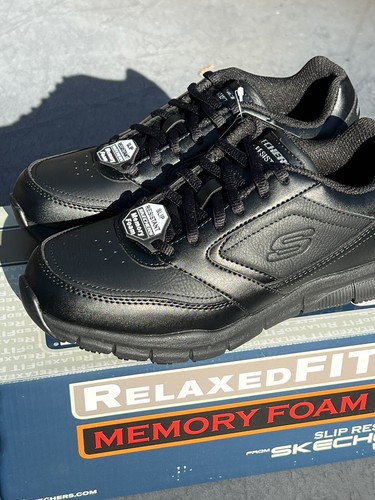 Skechers Nampa-Wyola rutschfester Damen-Arbeitsschuh 77235 schwarz Größe 5,5 Damen - Bild 16 von 16
