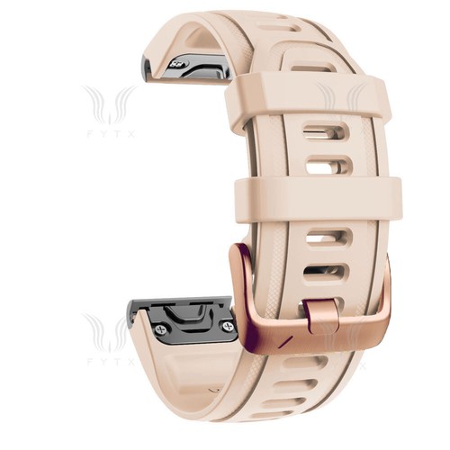 Cinturino orologio in silicone Quick Fit per Garmin fenix 7S 6S 5S Descent Mk2S instinct 2S - Foto 23 di 49