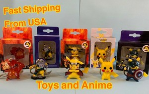Pikachu Naruto Captain America Funko Pop Keychain Ebay